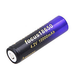 Акумулятор батарея ICR 18650 10000 mAh 3,7V