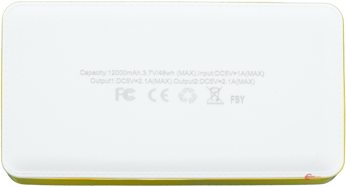 Внешнее зарядное устройство Power Bank 12000A mAh FS 008 - фото 5 - id-p458582365