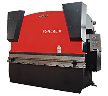 Гідравлічний гибочний прес Yangli WC67К з контролером на дві осі (X+Y) 200 Estun, фото 1