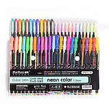 Набір гелевих ручок "Neon Color" 48 кольорів., фото 6