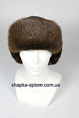 Шапка чоловіча з хутра видри