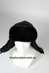 Чоловіча шапка з хутра видри