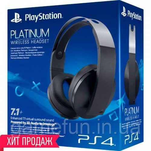 Наушники Sony Platinum Wireless Headset PS4