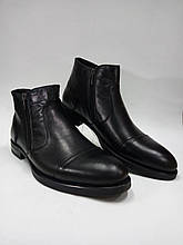Класичні чоловічі демісезонні черевики з натуральної шкіри Lionelli 3559-01