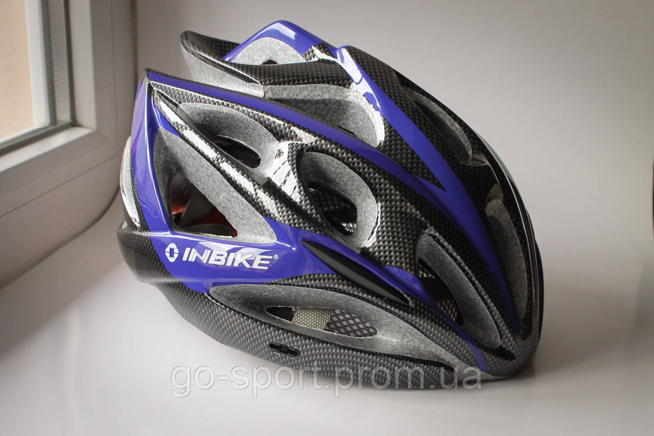 Велосипедний шолом Inbike синій