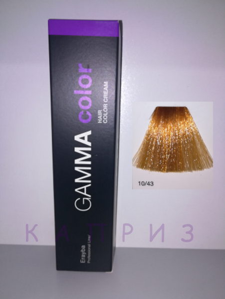 Фарба для волосся ERAYBA GAMMA 10/43, фото 1