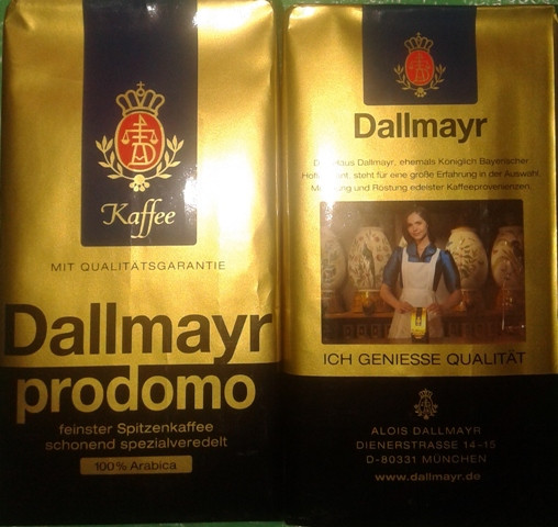 Мелена кава Dallmayr Prodomo 500 гр