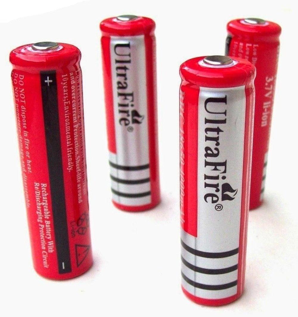 Акумулятор 18650 7800 mAh 3,7 V червоний