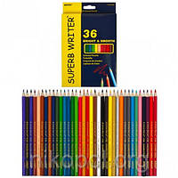 Набор цветных карандашей MARCO Superb Writer 4100-36CB, 36 цветов