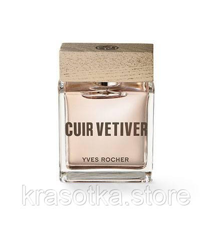 16380 Yves Rocher. Туалетна Вода Cuir Vetiver, 50 мл. Ів Роше 16380, фото 1