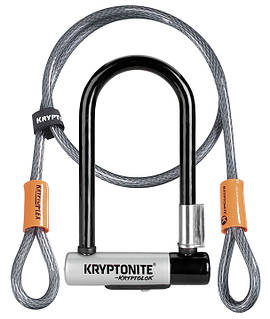 Велозамок KryptoLok Serie 2 Mini-7 + 120cm Flex 