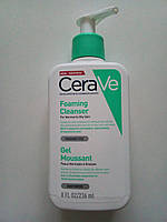Очисний гель для нормальної та жирної шкіри CeraVe Foaming Cleanser, 236 мл