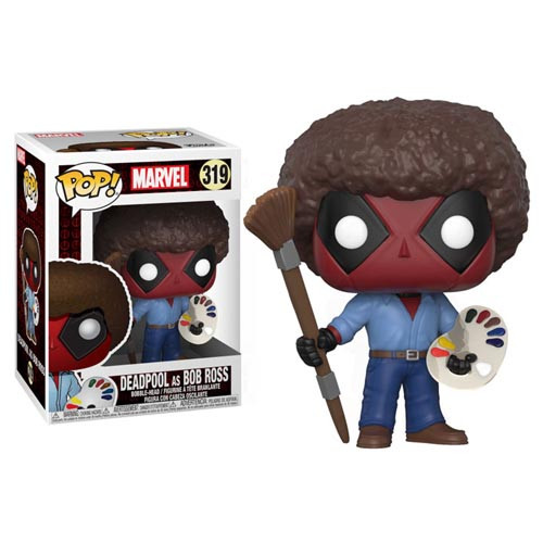 Фігурка Funko Pop Фанко Поп Deadpool as Bob Ross Дедпул у ролі Боба Росса 10 см DP319