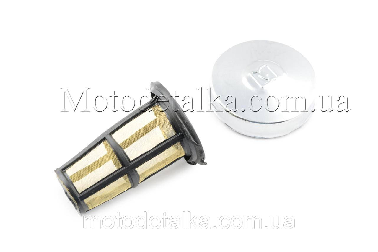 Кришка бака паливного м/б 190N/195N (12/15Hp) (з сіткою) 