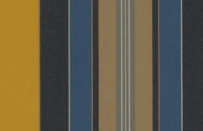 Маркизные ткани невыгорающие и водонепроницаемые Dickson 8222 ширина рулона 120см полоска желтый/синий - фото 2 - id-p73824089