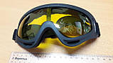 Гірськолижні окуляри захист від uv лижна маска , окуляри мото, фото 6