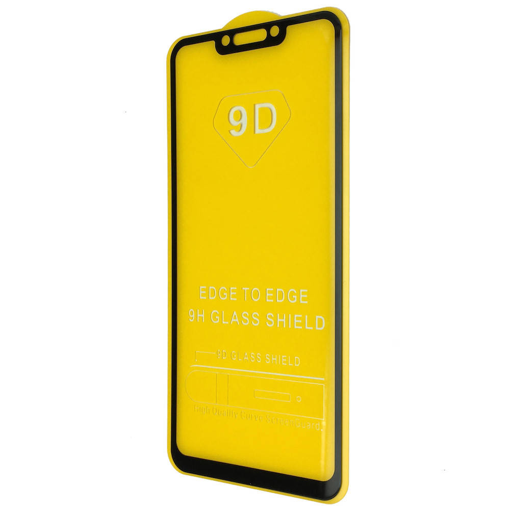 

Защитное стекло DK Full Glue 9D для Huawei P Smart + (2018) (08025) (black), Черный