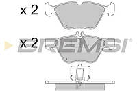 Тормозные колодки перед. W202/210 (ATE)/211 4Matic