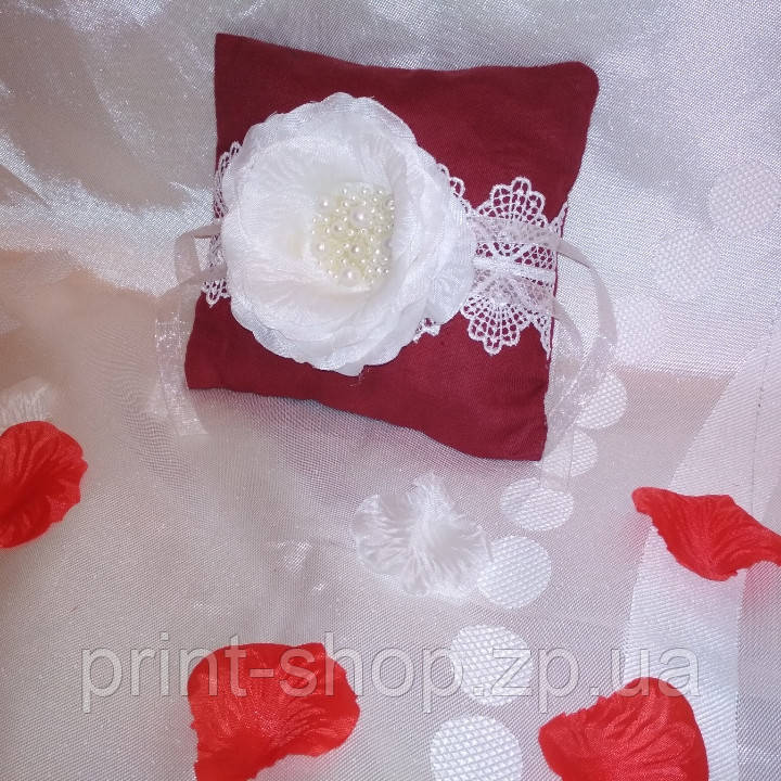 Подушка для кілець ручної роботи. Hand Made