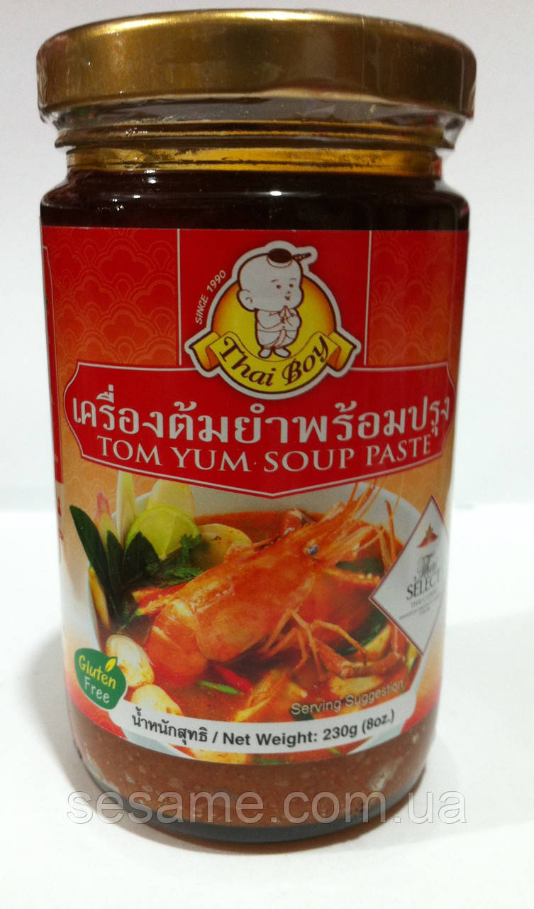 Том Ям паста Tom Yum PasteTM "Thai Boy" 230 грамів