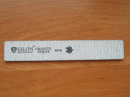 Пилка "Salon professional"- сіра , широка , 80/80 грід