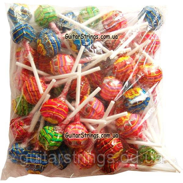 Карамель Chupa Chups Medium Fruit Mix 50шт. 600g Чупа Чупс середні