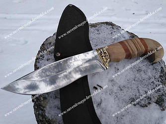 Ніж мисливський Мисливець FB 1858 Елітний ніж Крокодил. Надійний фірмовий ніж