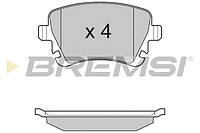 Тормозные колодки зад. Caddy III/Golf V/Audi A4 03-