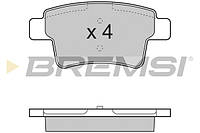 Тормозные колодки зад. Citroen C4 Picasso 06- (Bosch)