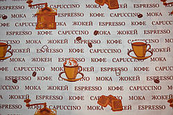 Рівномірна бавовняна тканина з малюнком