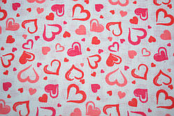 Рівномірна бавовняна тканина з малюнком