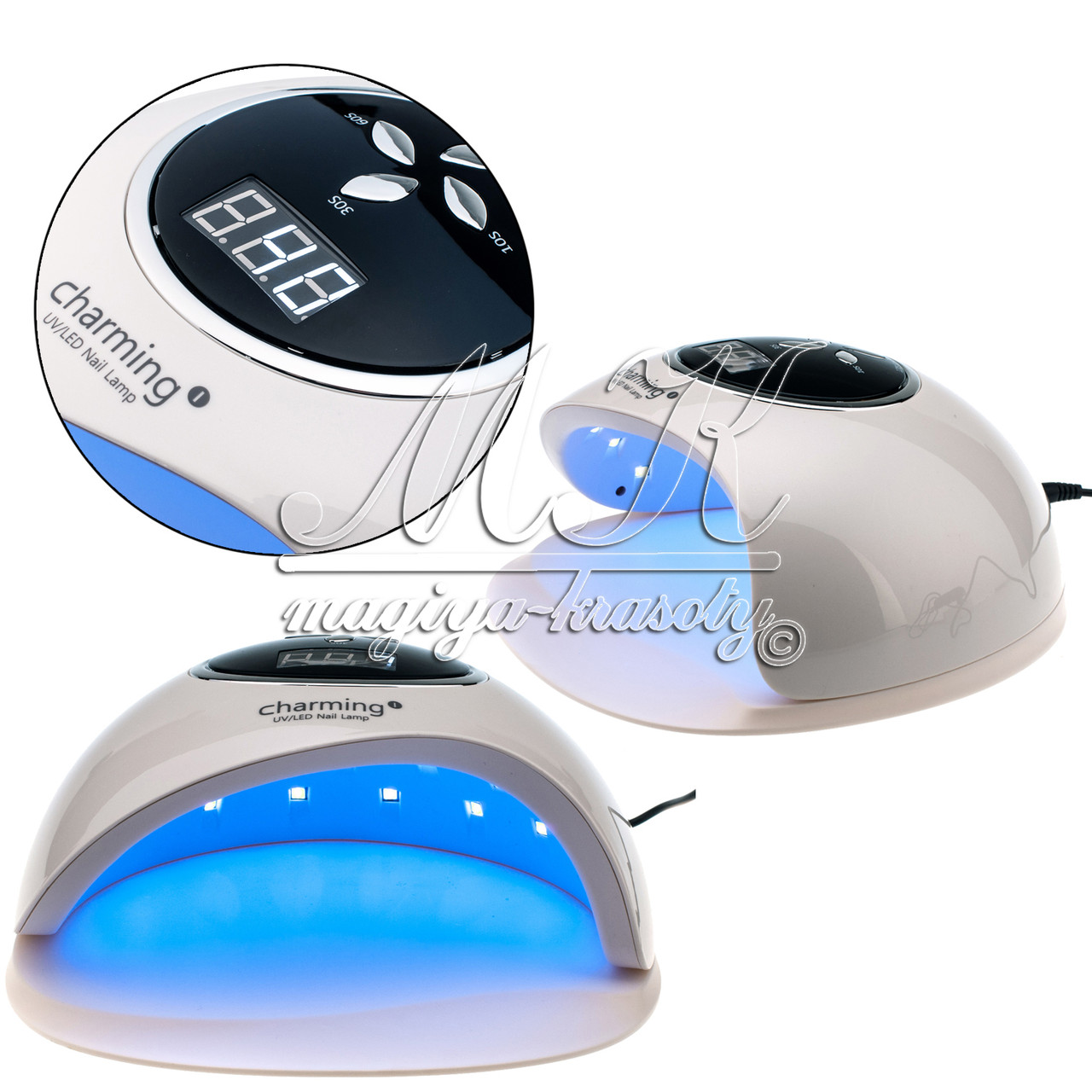 Лампа UV/LED Charming 60 Вт, біла