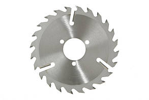Диск пильний по дереву з твердосплавними напайками і підрізними ножами Schans 250х32х2,4мм; 18+2 зубів