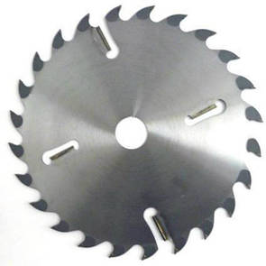 Диск пильний по дереву з твердосплавними напайками і підрізними ножами Schans 250х32х2,4мм; 18+4 зубів