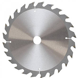 Диск пильний по дереву з твердосплавними напайками і підрізними ножами Schans 350х50х2,8мм; 24+4 зуба