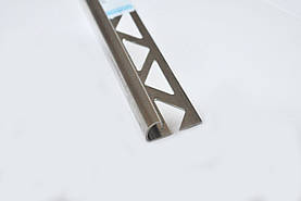 Профіль для плитки з нержавіючої сталі Pawotex 10 мм 3 м STR10