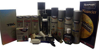 Засоби для догляду за шкірою, замша та нубук