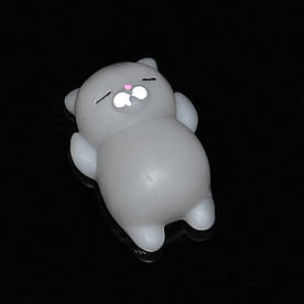 Іграшка антистрес Squishy Сквиши "Котик" сірий