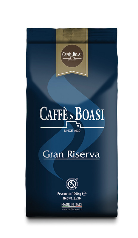 Кава в зернах Caffe Boasi Bar Gran Riserva 1 кг, 80% Арабіка, Італія Боазі
