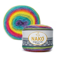Nako Angora Luks Color (Ангора Люкс Колор) (80% — акрил, 5% — мохер, 15% — вовна) 81920