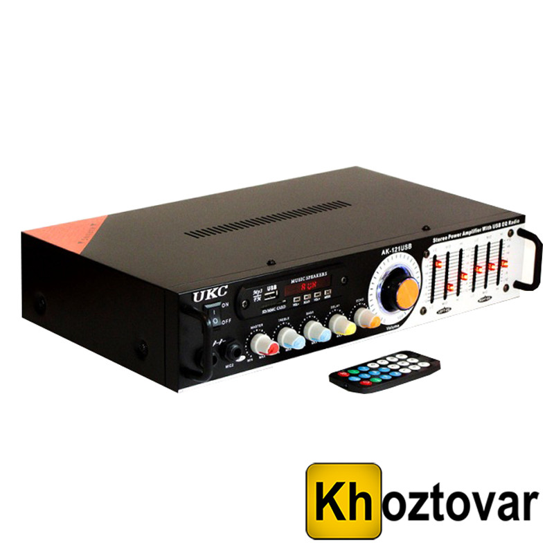 Стереопідсилювач UKC AK-121USB Karaoke, фото 1