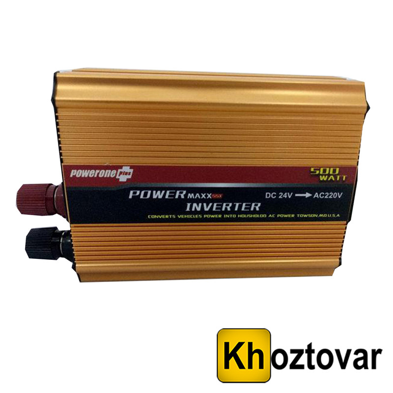 Перетворювач 24 В на 220 В Power One  ⁇  500 W, фото 1