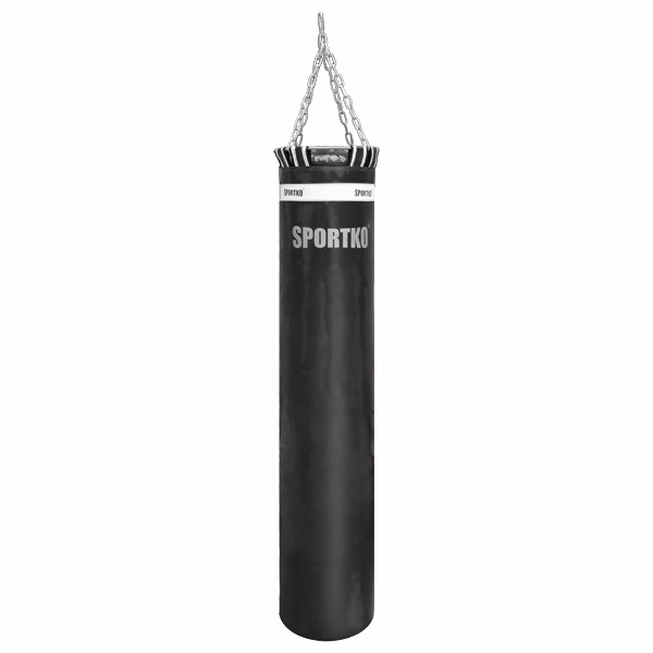 Боксерський мішок Sportko з ланцюгами арт. МП05 ( вага 65 кг. розмір 150х35 см.)