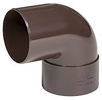 Відведення одномуфтове RainWay 75х87 мм коричневе