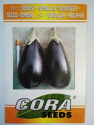 Насіння Баклажан надраний Сара F1 (тип Клорінда) 500 насіння Cora Seeds, фото 1