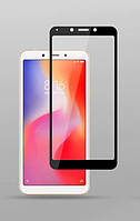 Захисне скло для Xiaomi Redmi 6A Full Glue Чорне