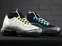 Чоловічі кросівки Nike Air Max 95 Sneakerboot Greedy Black/Volt/Orange 806809-078, фото 2