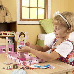 Магнітна одягалка Ніна-балерина Melissa&Doug, фото 4