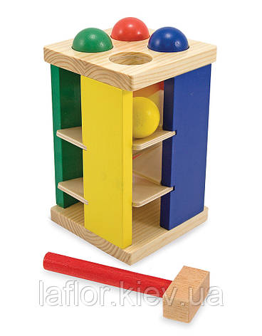 Дерев'яна стукітка Забий кульку Melissa&Doug, фото 1