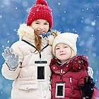 Водонепроникний чохол для телефона Aqualife універсальний жовтогарячий, фото 10